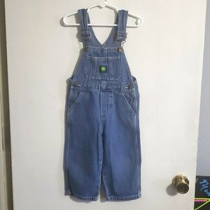Toddler John Deere overalls